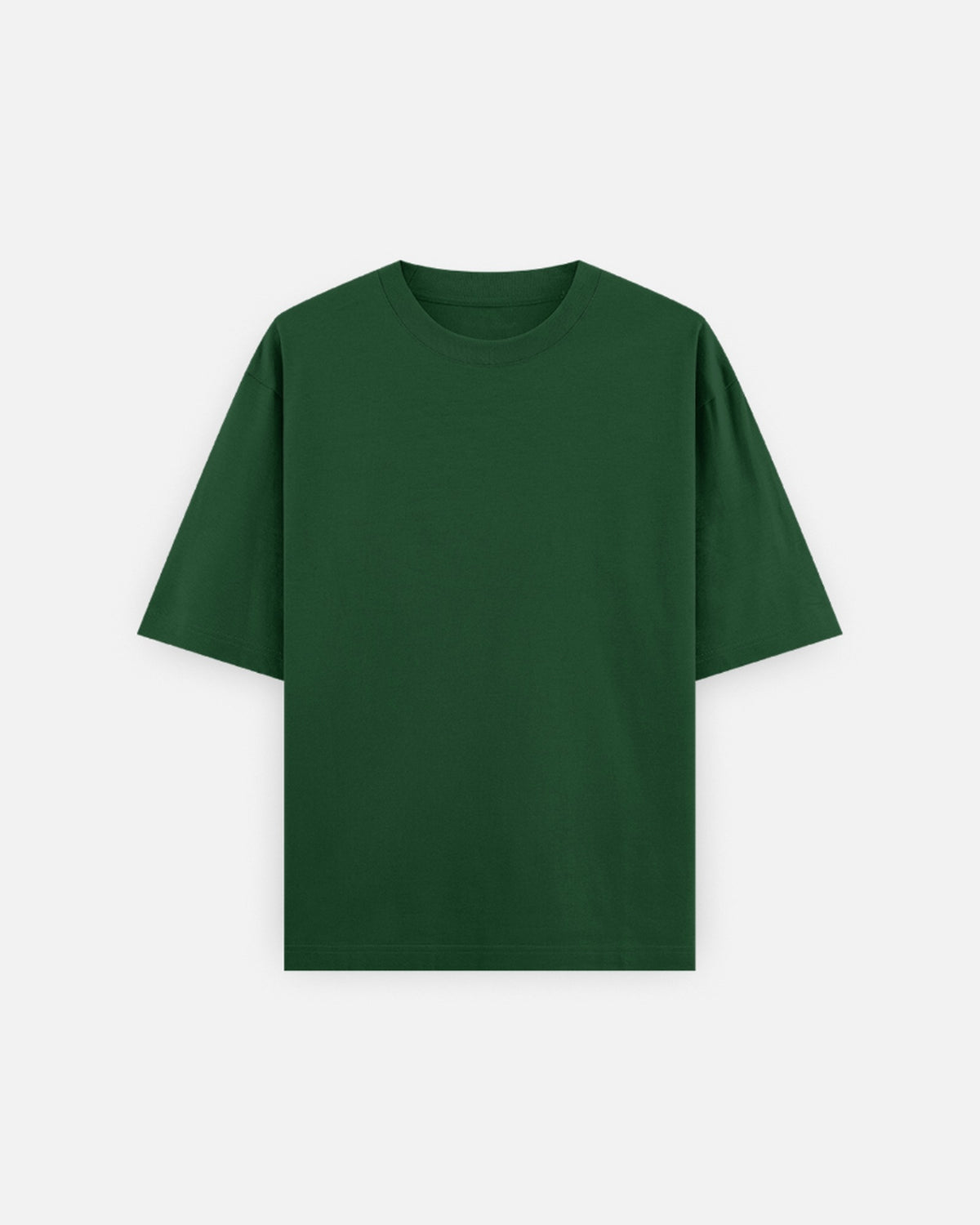 Oversized T-Shirt 240 GSM in Bottle Green — MULTITHREAD