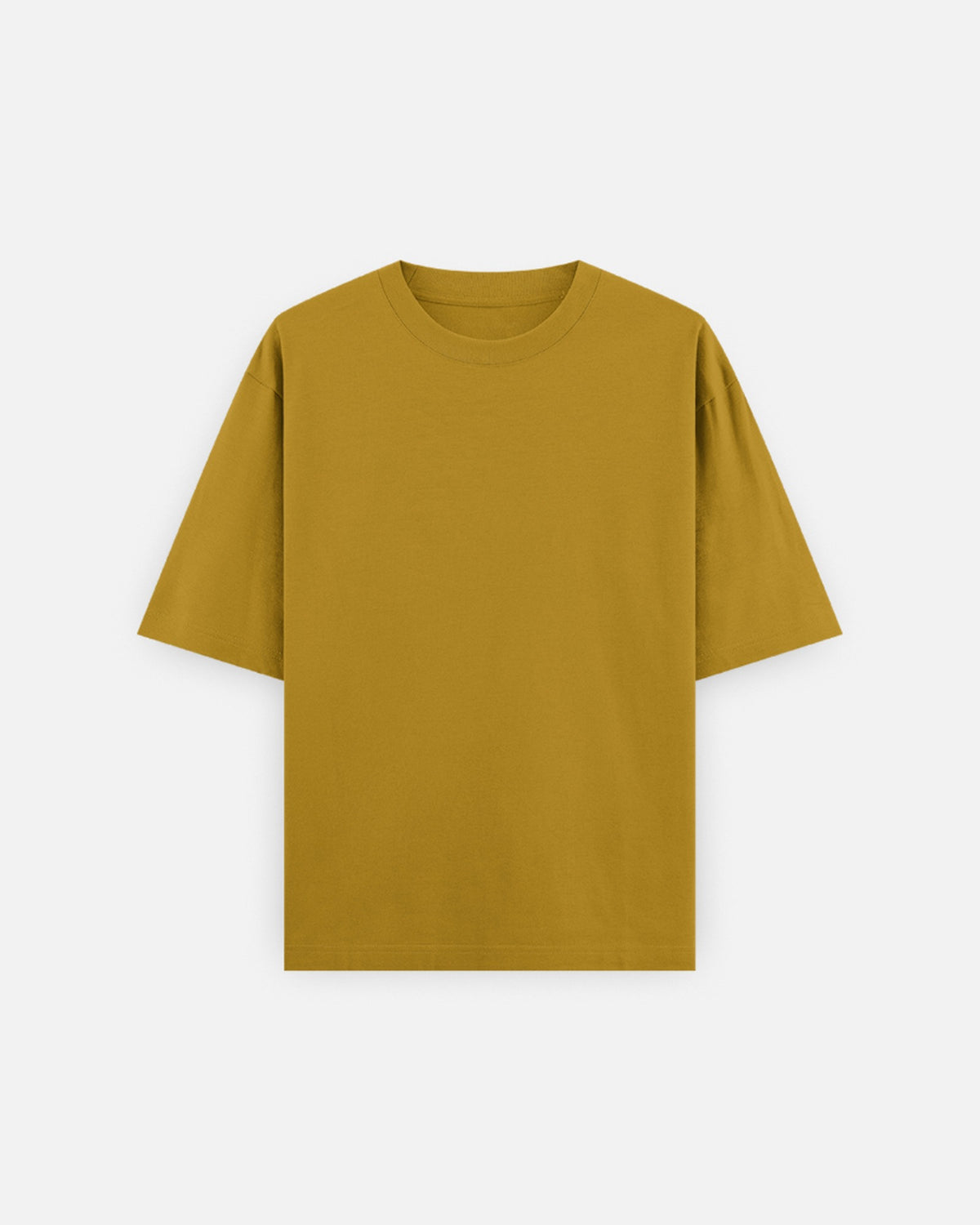 Oversized T-Shirt 240 GSM in Mustard Yellow — MULTITHREAD