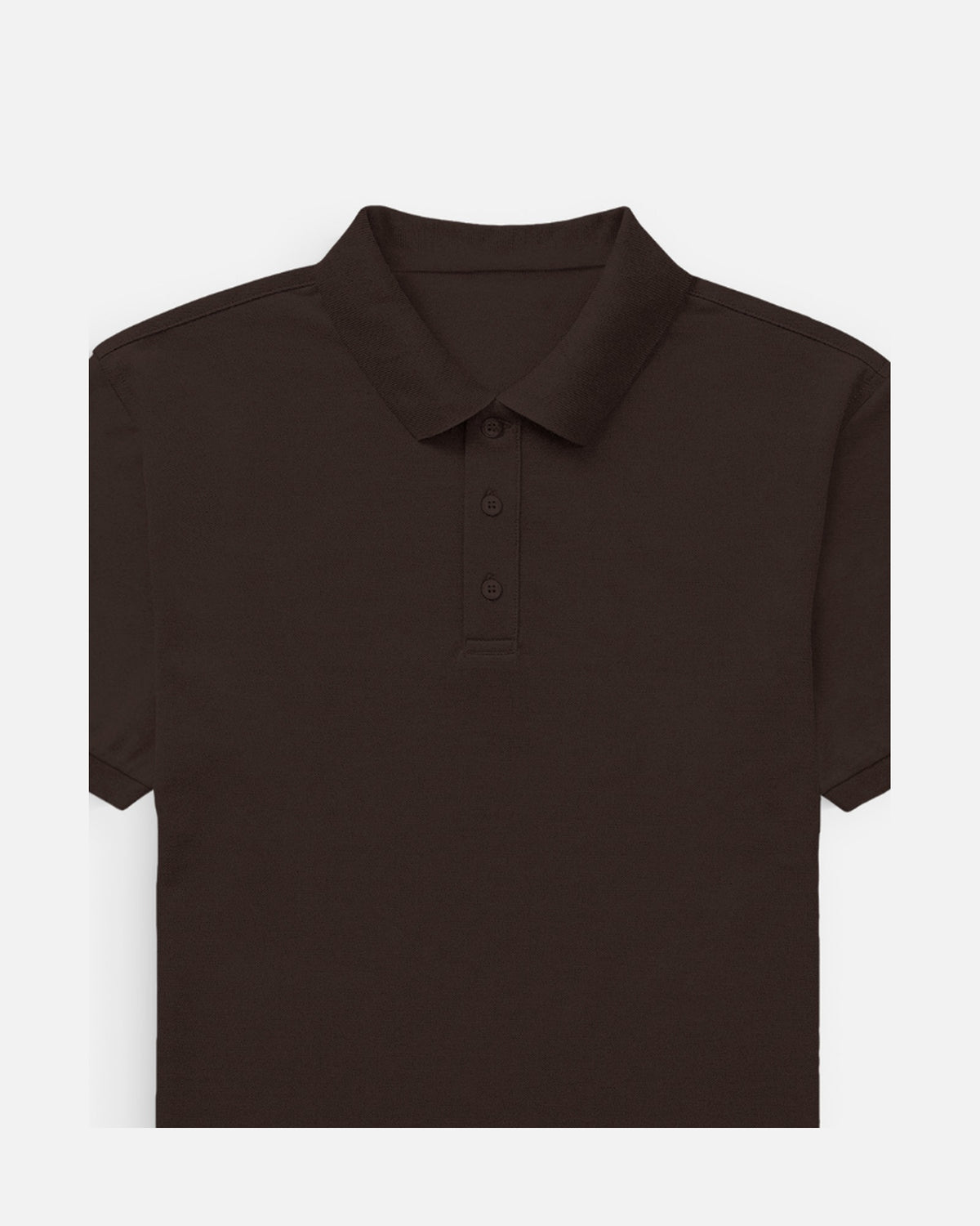 Polo T-Shirt in Coffee Brown — MULTITHREAD