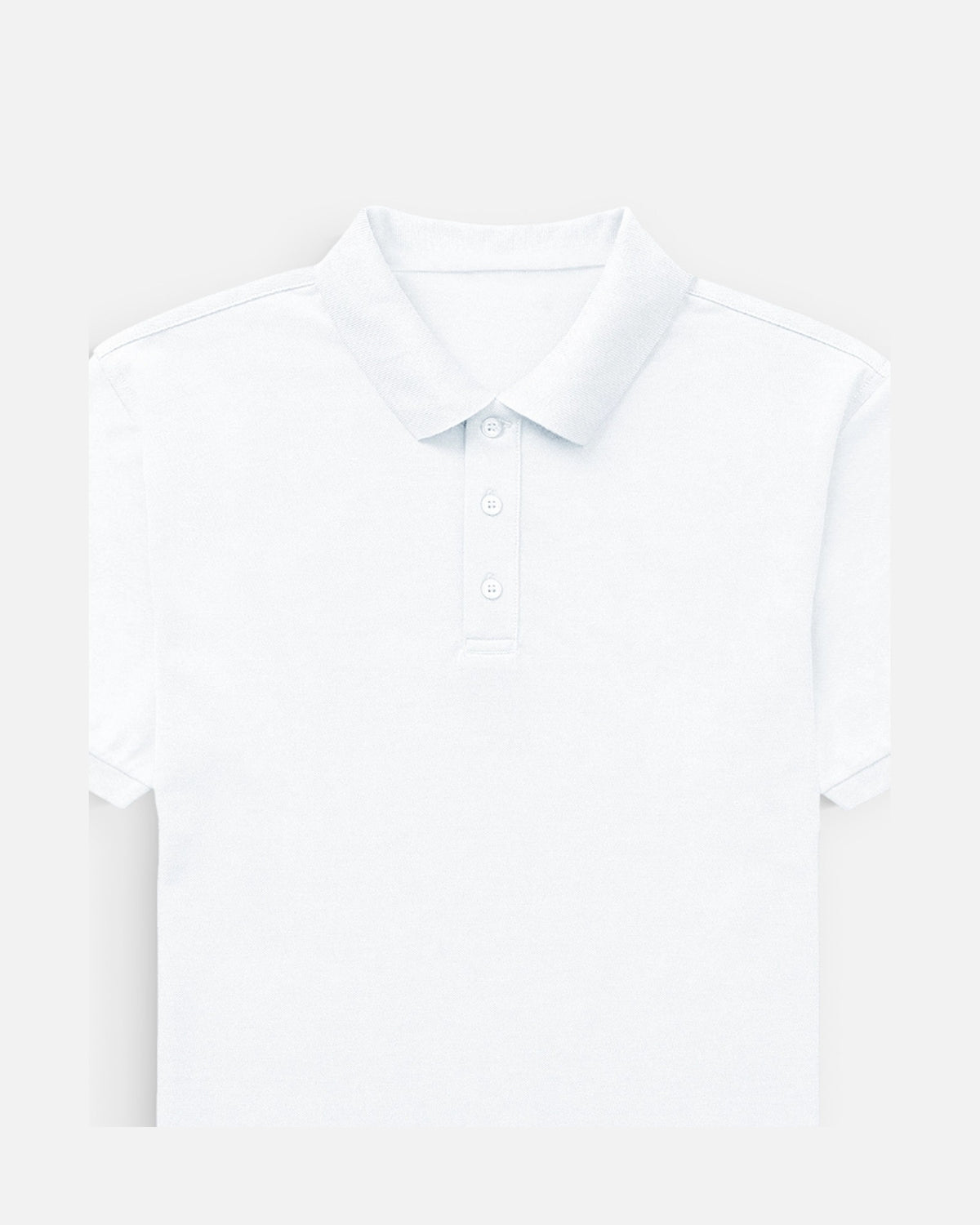 Polo T-Shirt in White — MULTITHREAD