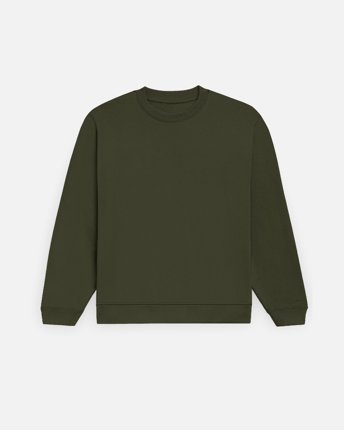 Sweatshirt in Olive Green — MULTITHREAD
