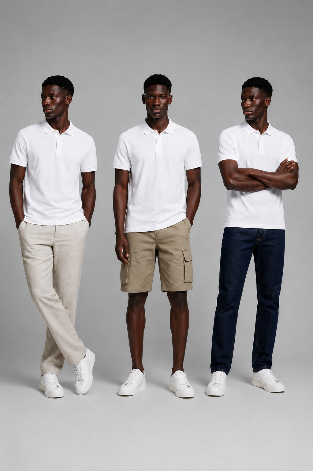 Polo T-Shirt – 3 Piece Pack