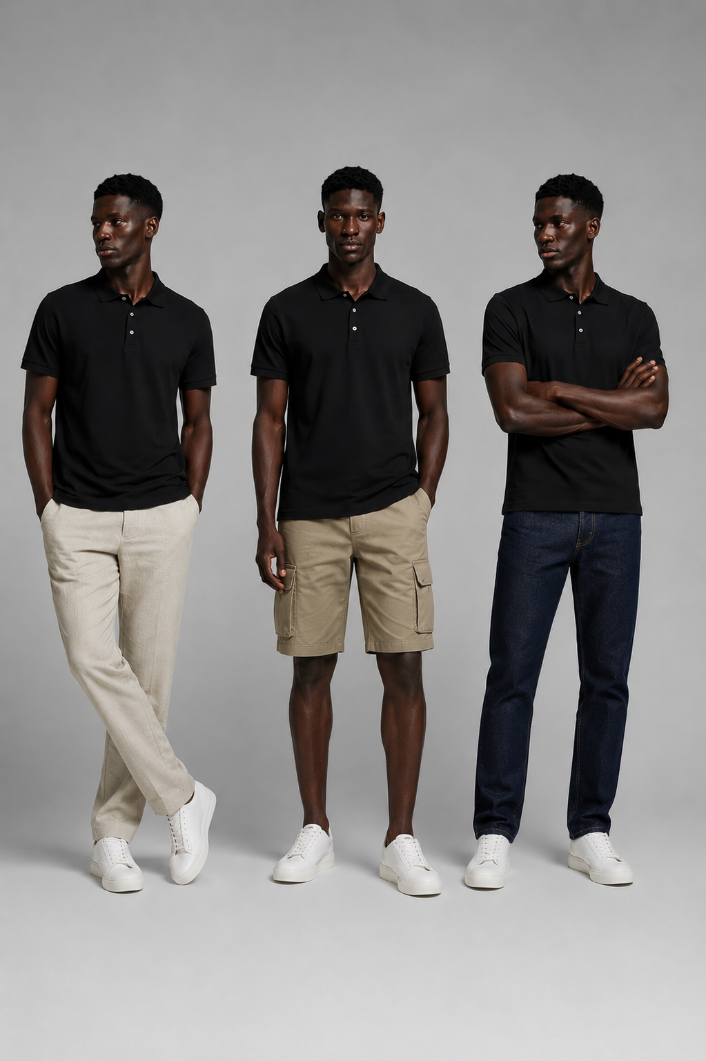 Polo T-Shirt – 3 Piece Pack