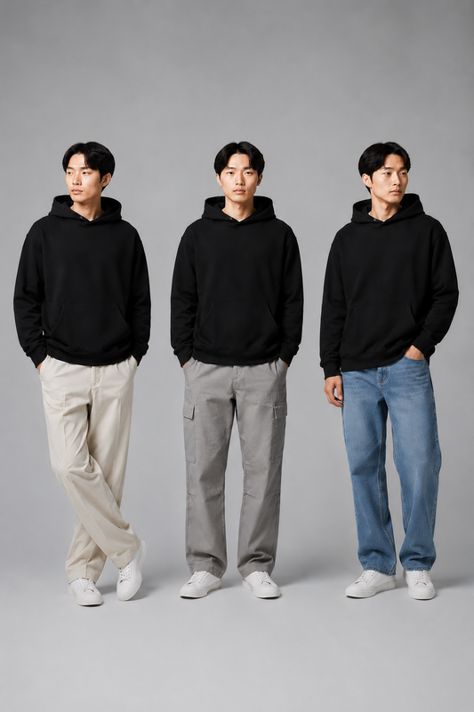 Pullover Hoodie – 3 Piece Pack