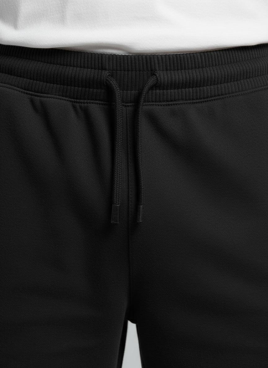 Men's Terry Shorts — 260 GSM terry blend fabric close-up