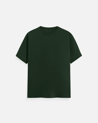 Classic Crew T-Shirt in Bottle Green — MULTITHREAD