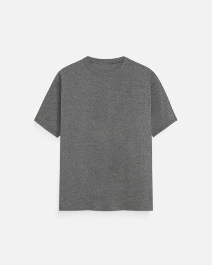 Classic Crew T-Shirt in Charcoal Melange — MULTITHREAD