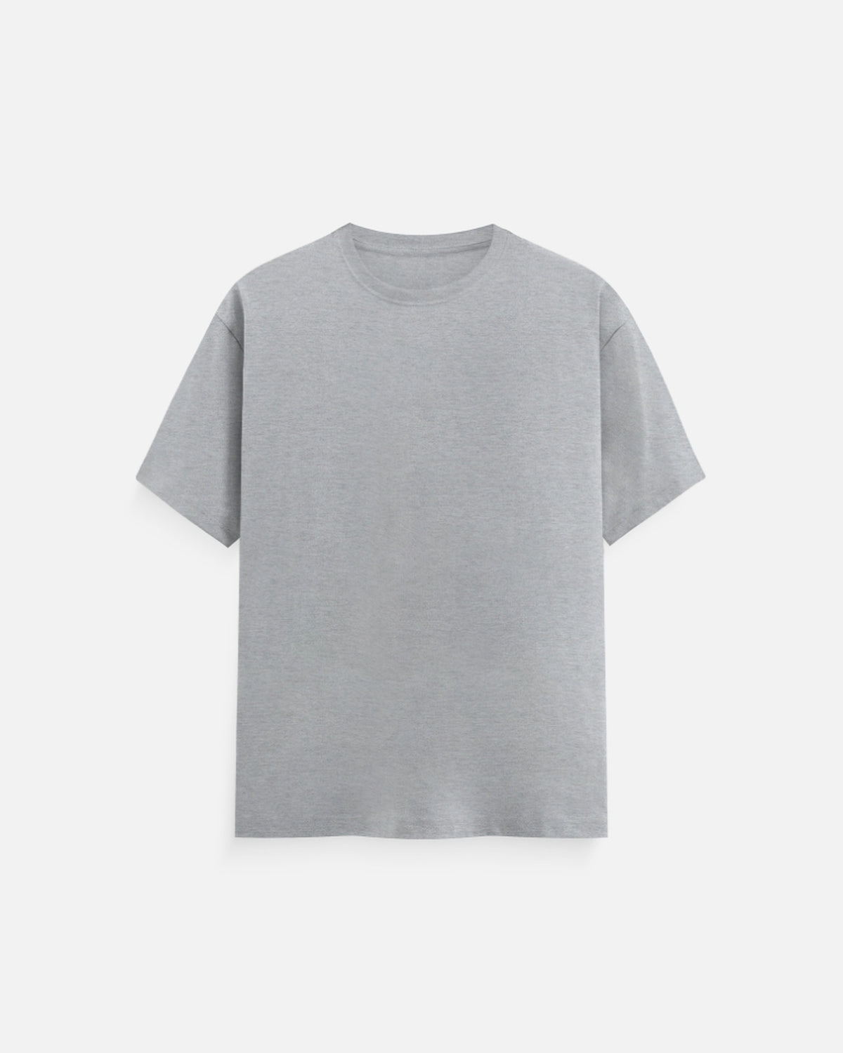 Classic Crew T-Shirt in Grey Melange — MULTITHREAD