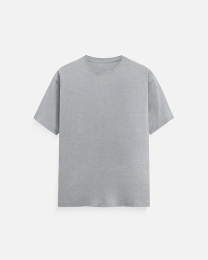 Classic Crew T-Shirt in Grey Melange — MULTITHREAD