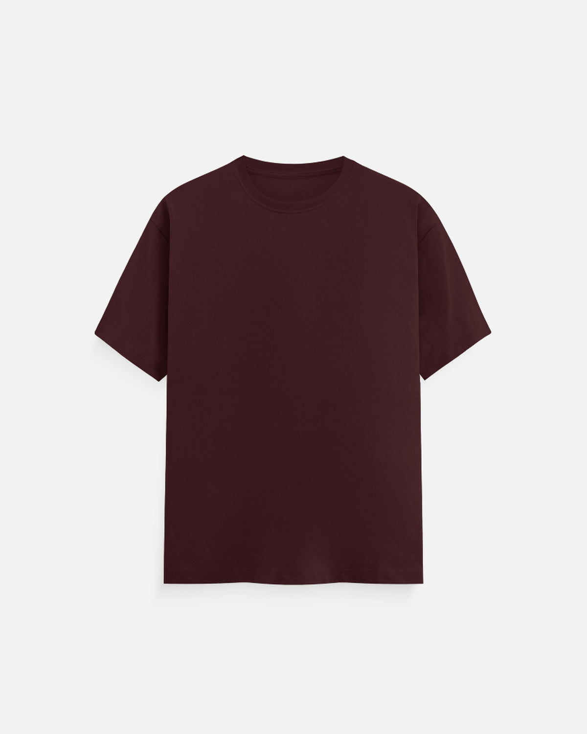 Classic Crew T-Shirt in Maroon — MULTITHREAD