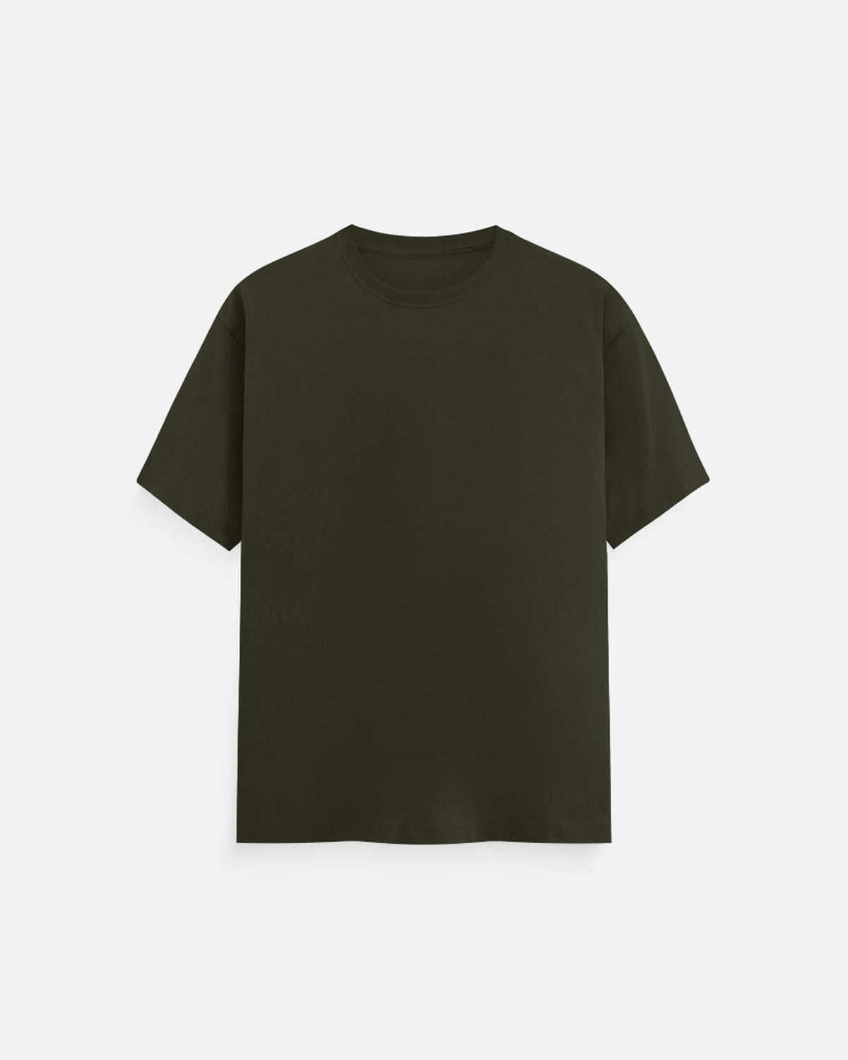 Classic Crew T-Shirt in Olive Green — MULTITHREAD