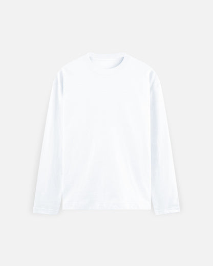 Full Sleeve T-Shirt in White — MULTITHREAD