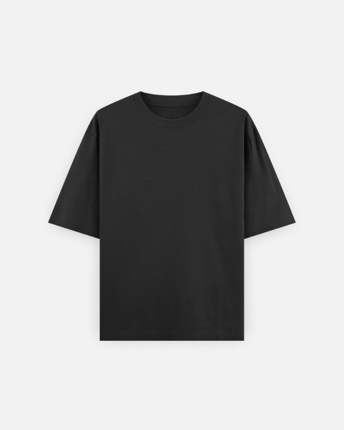 Oversized T-Shirt 240 GSM in Black — MULTITHREAD