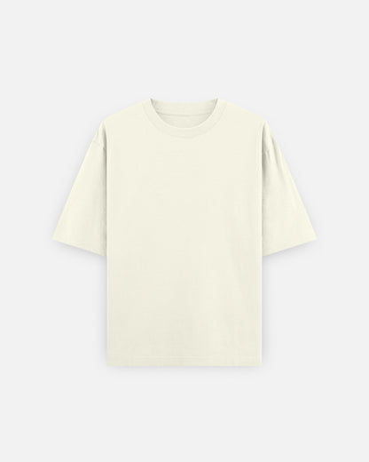Oversized T-Shirt 240 GSM in Off White — MULTITHREAD