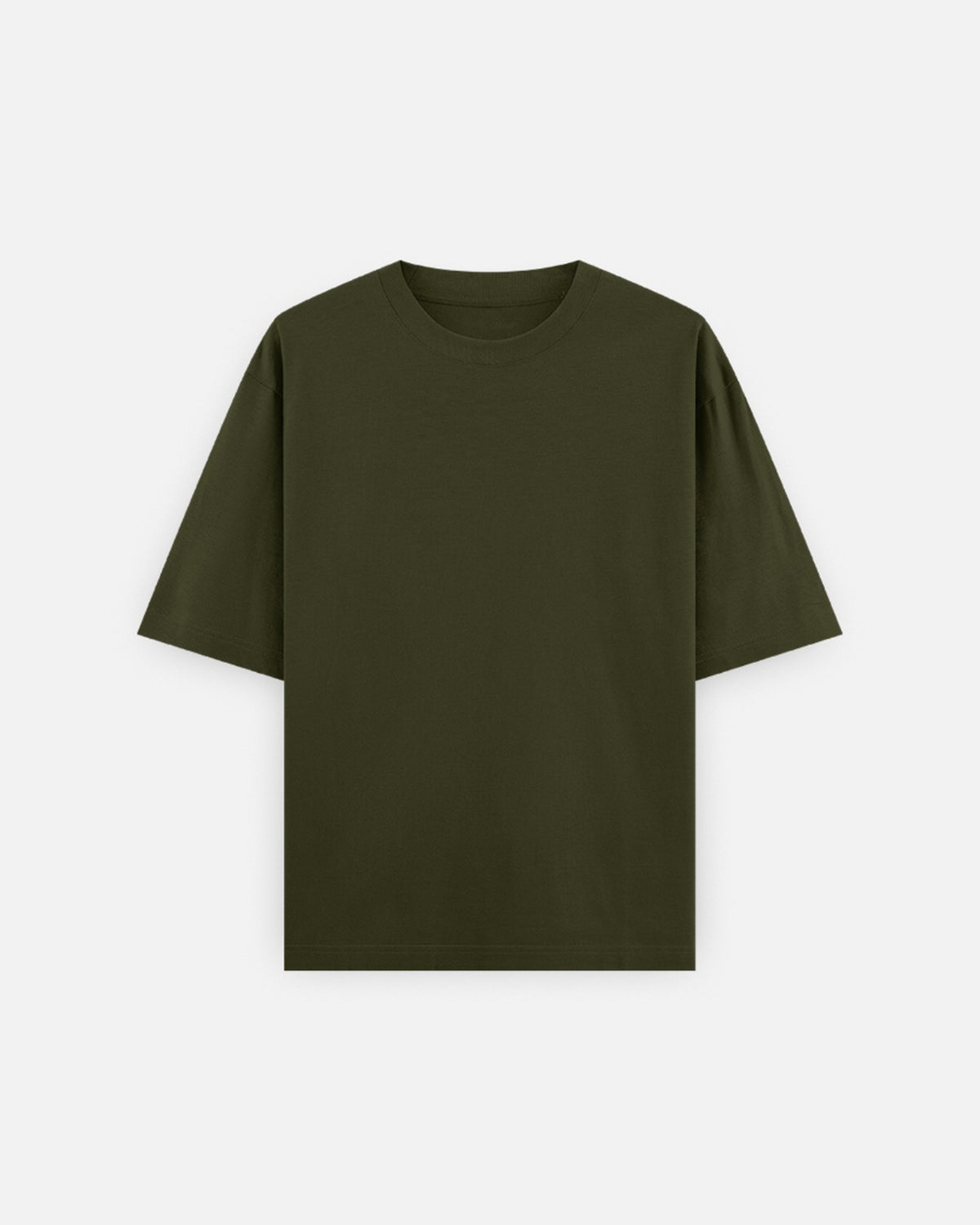 Oversized T-Shirt 240 GSM in Olive Green — MULTITHREAD