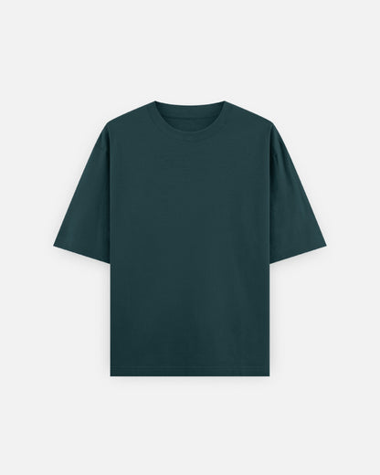 Oversized T-Shirt 240 GSM in Petrol Blue — MULTITHREAD