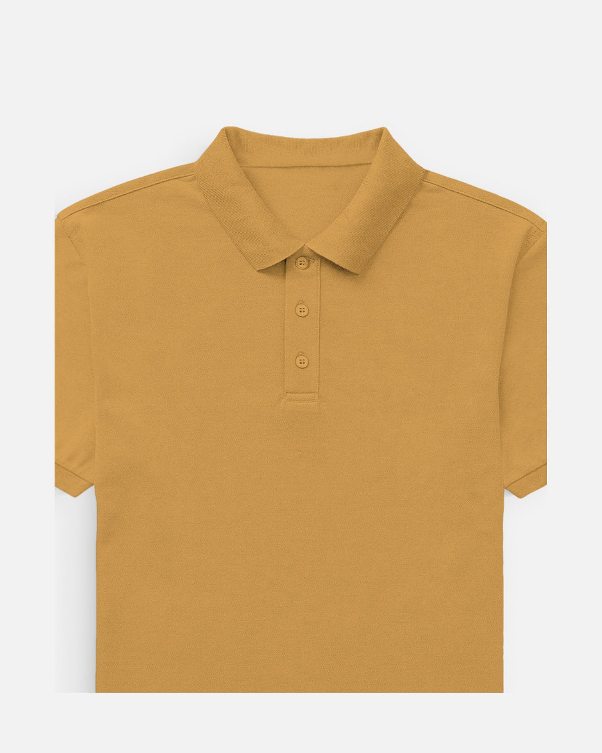 Polo T-Shirt in Mustard Yellow — MULTITHREAD