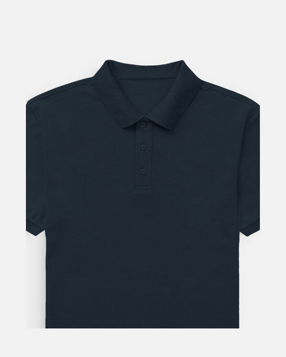 Polo T-Shirt in Navy Blue — MULTITHREAD