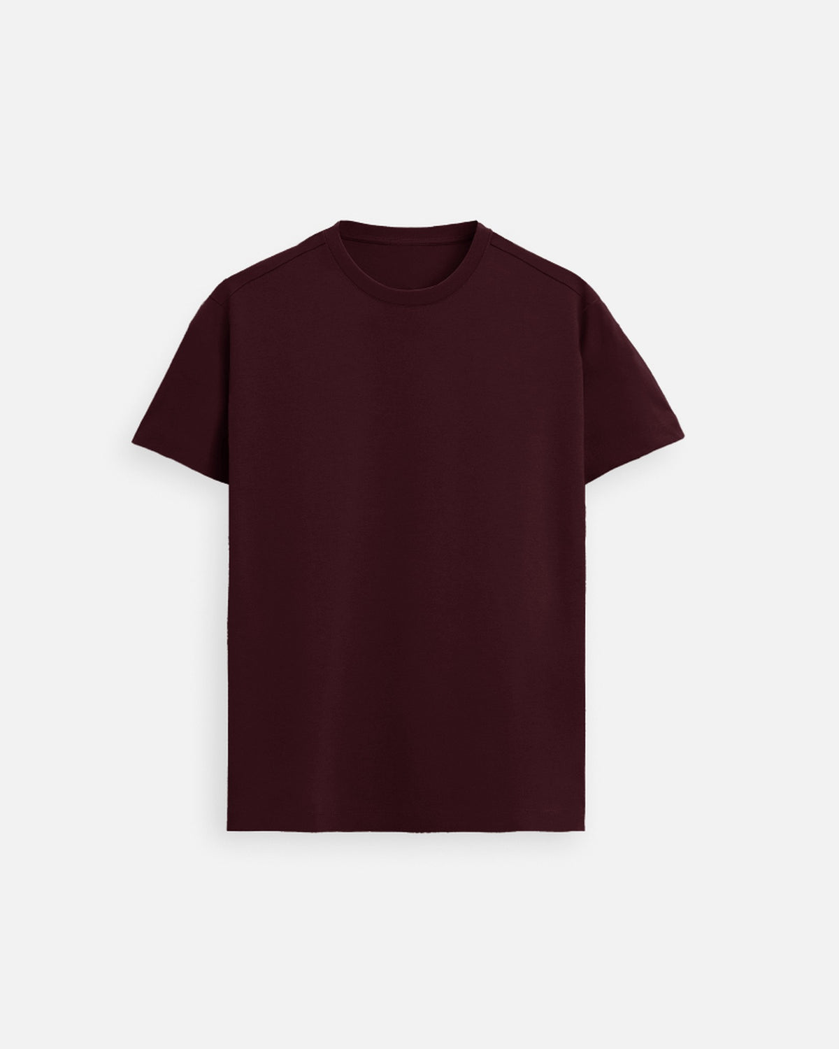 Supima Cotton T-Shirt in Maroon — MULTITHREAD