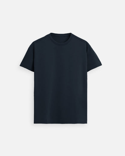 Supima Cotton T-Shirt in Navy Blue — MULTITHREAD