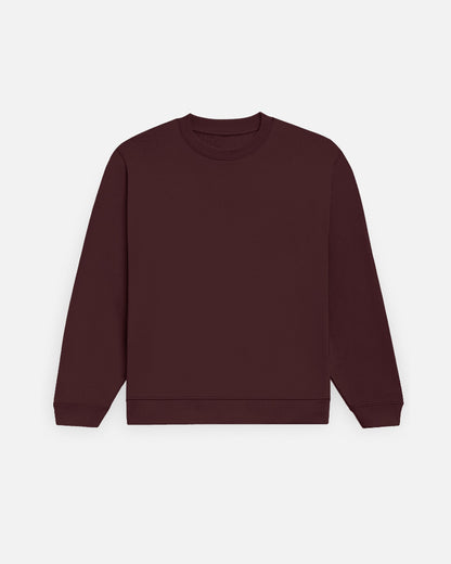 Sweatshirt in Maroon — MULTITHREAD